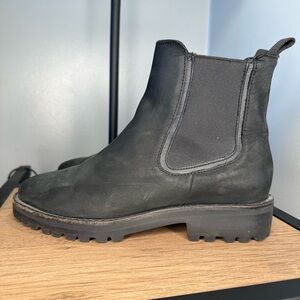 Thursday Boot Company Black Chelsea Lug Sole Boot